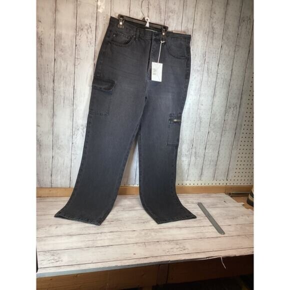 Goth y2k indie normcore gorpcore fisherman KanCan Straight Leg Jeans Size 29 - Picture 1 of 7